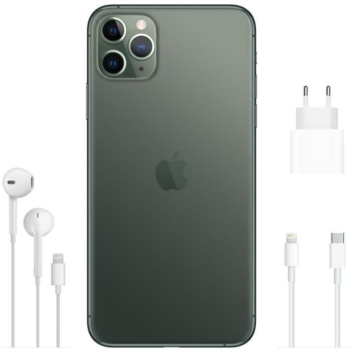 APPLE iPhone 11 Pro Max Vert nuit 512 Go