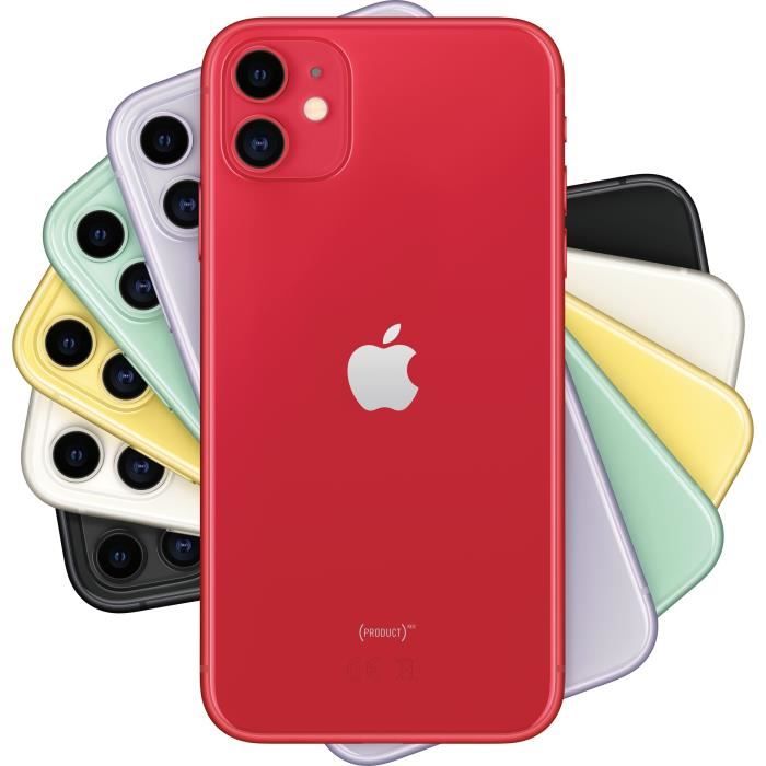 APPLE iPhone 11 (PRODUCT)Red 256 Go