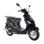 Scooter Euro4 Urban Star 4T - 50 cc - Noir brillant - Formalités SIV Offerte