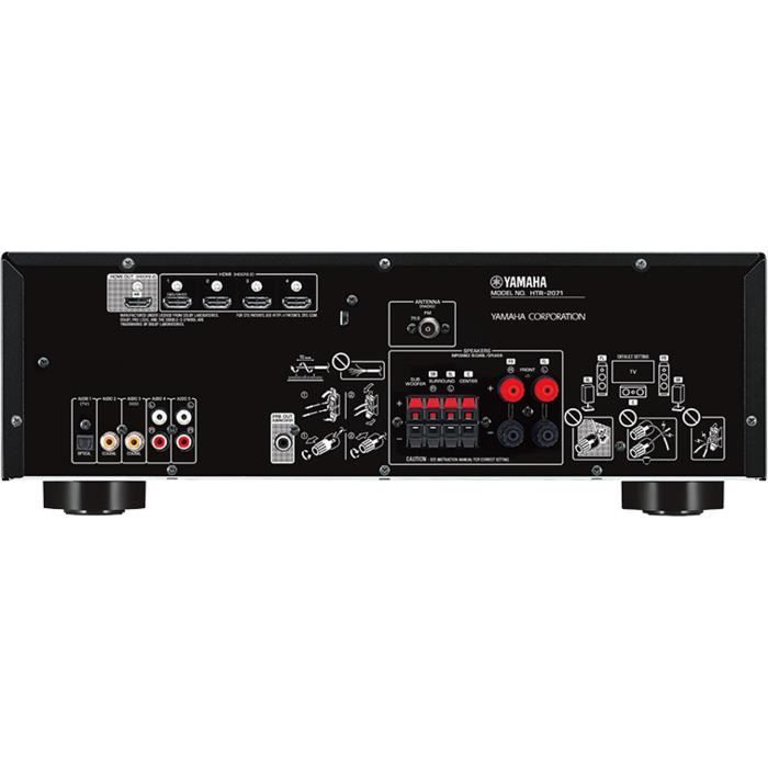 YAMAHA HTR-2071 Amplificateur 5.1 4K Ultra HD / HDMI