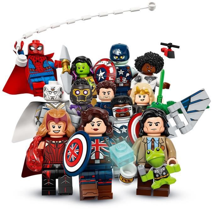 LEGO® 71031 Minifigures Marvel Studios, Jouets de Construction à Collectionner, 1 sur 12, Jouet pour Enfant dès 5 Ans
