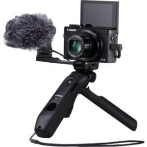 Appareil photo Compact Canon Kit Vlog G7X Mark III Noir