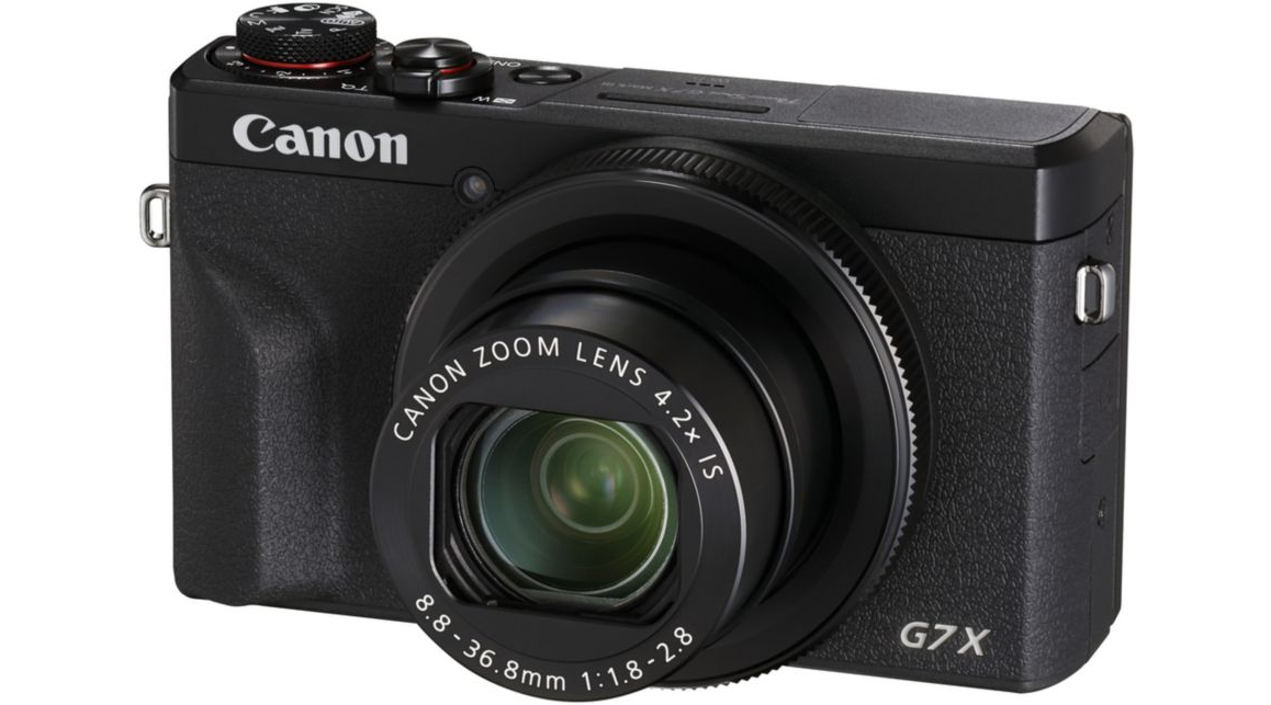 Appareil photo Compact Canon Kit Vlog G7X Mark III Noir