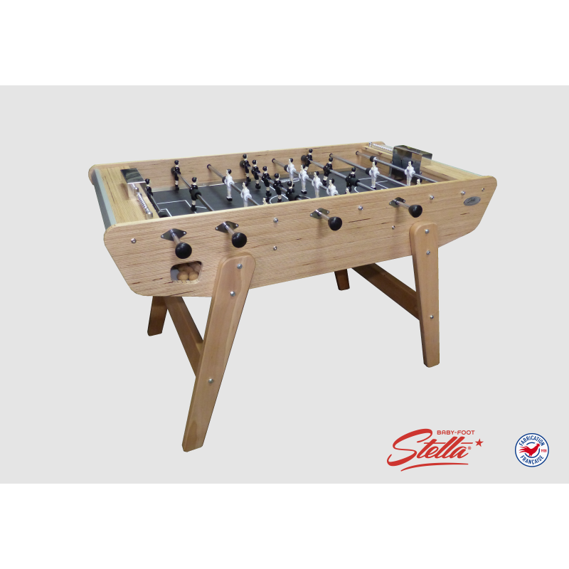 Baby Foot Stella Nordique Ou Home Hêtre Multiligne Massif