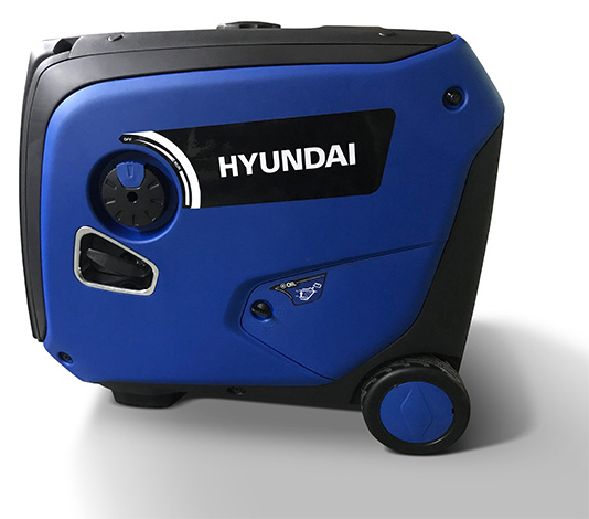 Groupe électrogène - essence - Inverter - HYUNDAI - 4000 W 3500 W - démarrage électrique