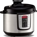 Tefal Schnellkocher, Schnellkochen, Multifunktional, 25 Programme, 6 l, für 6 Personen, Edelstahl schwarz, CY505EF0