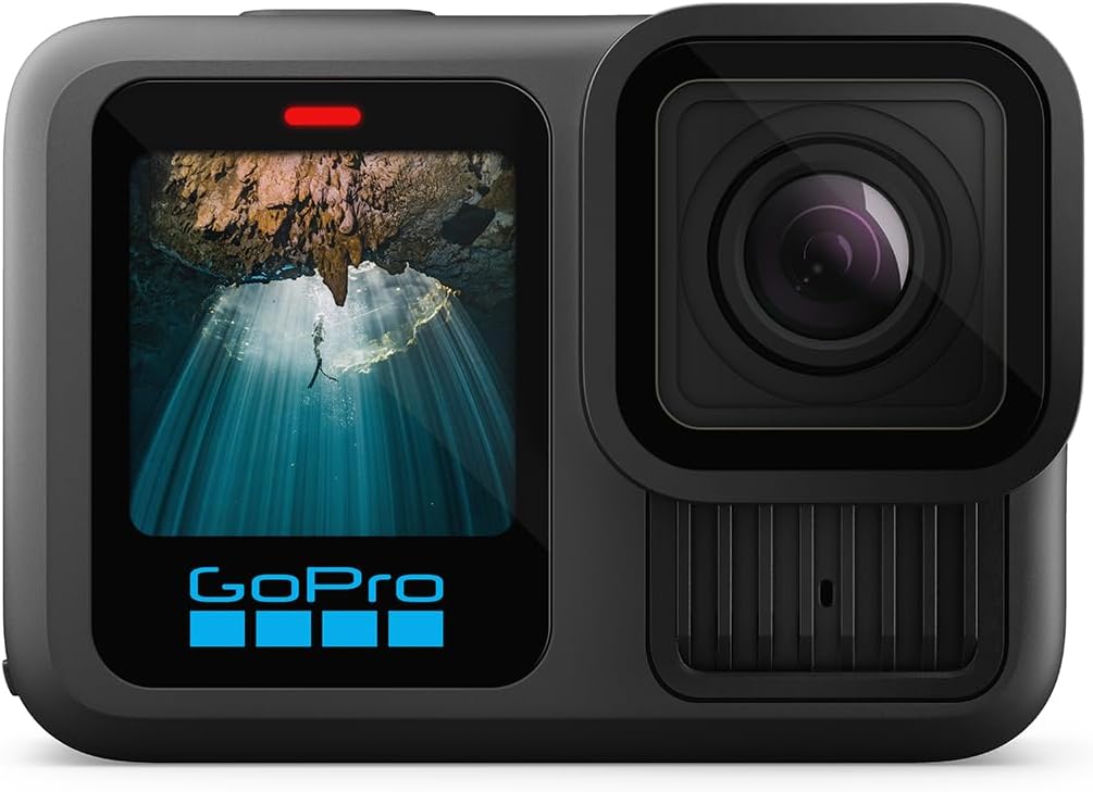 a1 GoPro HERO13 Black – Wasserdichte Actionkamera mit 5,3K60-Video, 27MP-Foto + Kompatibilität mit Objektiven der HB-Serie – Bild 1