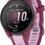 Garmin Forerunner 165, Musik – GPS-Laufuhr mit AMOLED-Display – Pflaume/Lila – 43-mm-Gehäuse