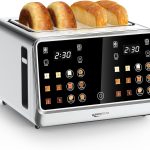 Keenstone Smart 4-Scheiben-Toaster – 75° geneigter Touchscreen