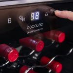 Cecotec Bolero Grandsommelier 34030 Schwarzer Kompressor-Weinkühlschrank, 34 Flaschen, 80 l – Bild 8