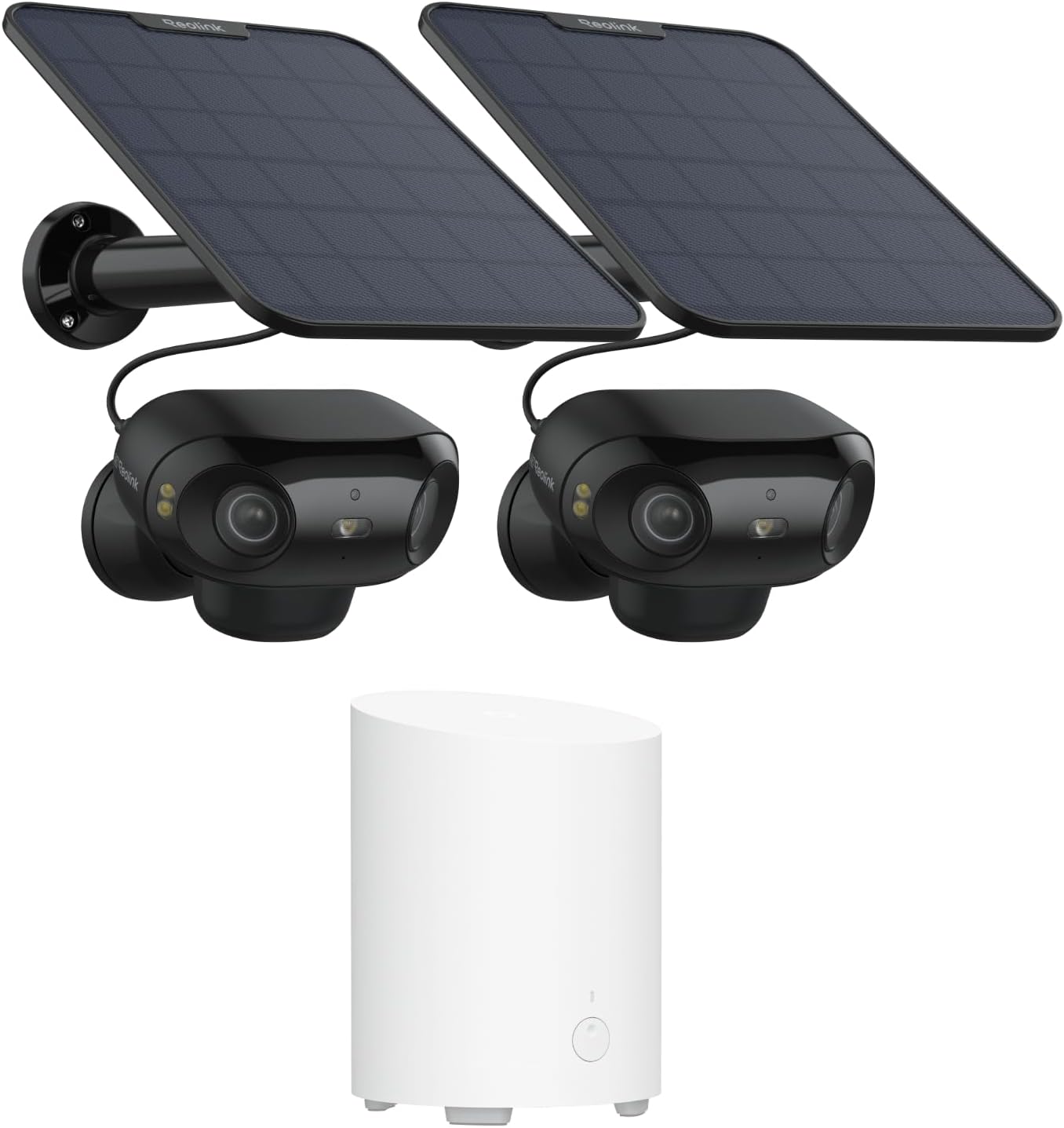 h1 Reolink 2+1-Pack: 2 Argus 4 Pro 4K Solarkameras + Mini-Home-Hub – Bild 1