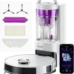 Eureka E20 Plus 8000 Pa Saugroboter mit automatischer beutelloser Entleerungsstation