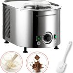 Musso Mini Lussino 4080 Gourmet-Eismaschine mit zwei Geschmacksrichtungen und Silikonspatel