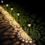 Solar-Gartenleuchten für den Außenbereich, 8 LED-Solar