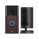 Ring Kabellose Video-Türklingel (batteriebetriebene Video-Türklingel) mit HD-Halbbild-Video + Neue Ring Kabellose Außenkamera Plus