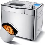 COOCHEER Brotbackautomat 550W mit 25 Backprogrammen, 3 Brotgrößen und 3 Backfarben