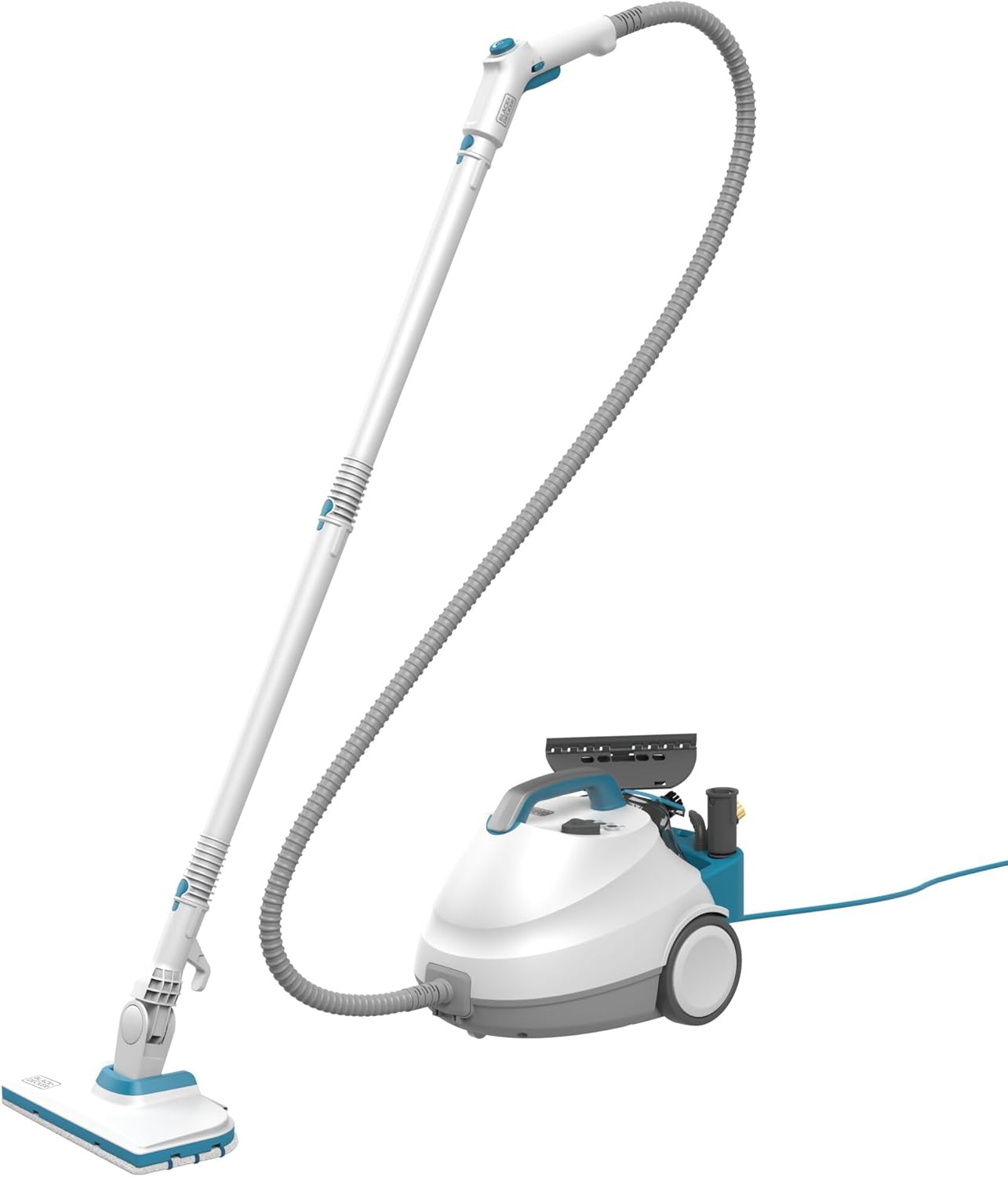 y1 BLACK+DECKER 2300W Hochdruck-Multifunktionsdampfreiniger mit 14 Zubehörteilen, BHSMP2314-QS – Bild 1